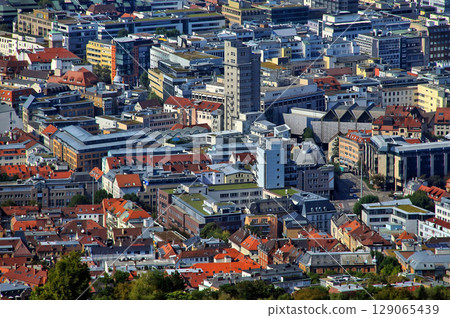 Urban Cityscape Stuttgart: A Mix of Traditional and Modern European Architecture Urban Cityscape Stuttgart: A Mix of Traditional and Modern European Architecture 129065439