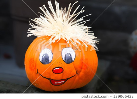 Garden Pumpkin Decor 129066422