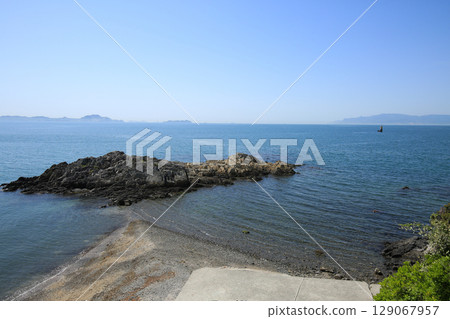 Tatami Rock, Ako City, Hyogo Prefecture 129067957