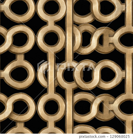 Seamless metal background material 129068025