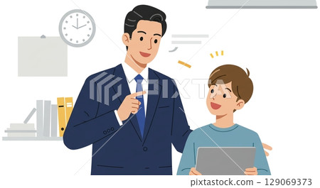 共同成長!後輩要聽取前輩們的建議 共同成長!後輩要聽取前輩們的建議 129069373