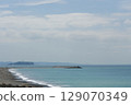 Enoshima in the distance 129070349