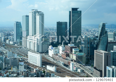 Nagoya Station and its surrounding area are bustling with activity in anticipation of the opening of the Linear Chuo Shinkansen (photographed from Nagoya Prince Hotel in July 2025) 129070401