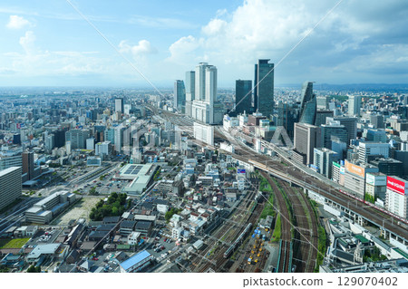 Nagoya Station and its surrounding area are bustling with activity in anticipation of the opening of the Linear Chuo Shinkansen (photographed from Nagoya Prince Hotel in July 2025) Nagoya Station and its surrounding area are bustling with activity in anticipation of the opening of the Linear Chuo Shinkansen (photographed from Nagoya Prince Hotel in July 2025) 129070402