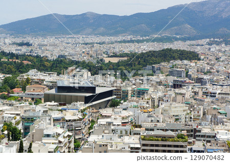 The chaotic landscape of the Greek city of Athens The chaotic landscape of the Greek city of Athens 129070482