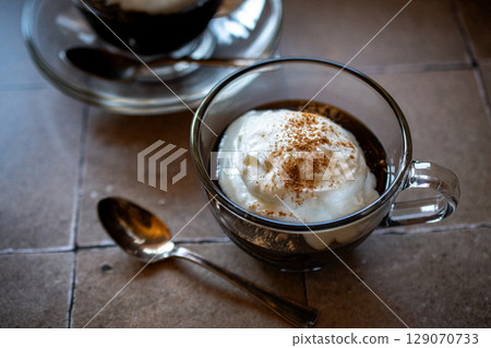 coffee jelly coffee jelly 129070733