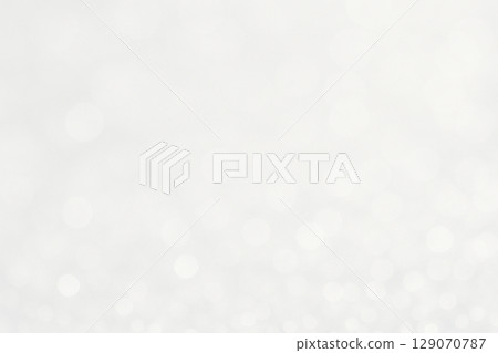 White bokeh and sparkling background 129070787