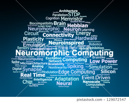Neuromorphic Computing Word Cloud. Brain-Inspired Hardware and Spiking Neural Systems 129072547