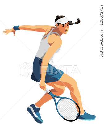 Women's tennis player Women's tennis player 129072715