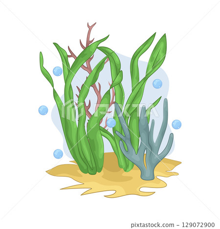 Illustration of Seaweed  129072900
