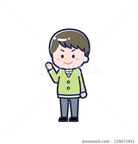 Casual clothes child / diagonal / boy 12 129072932