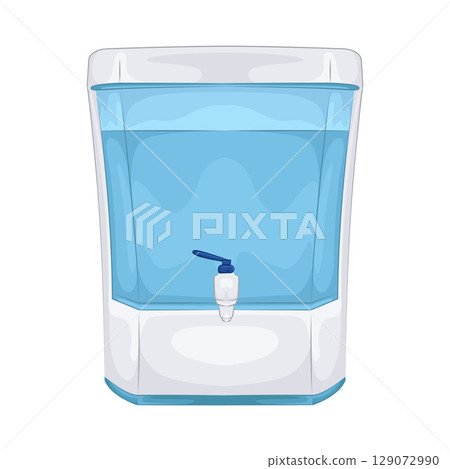 Illustration of Water Filter Illustration of Water Filter 129072990