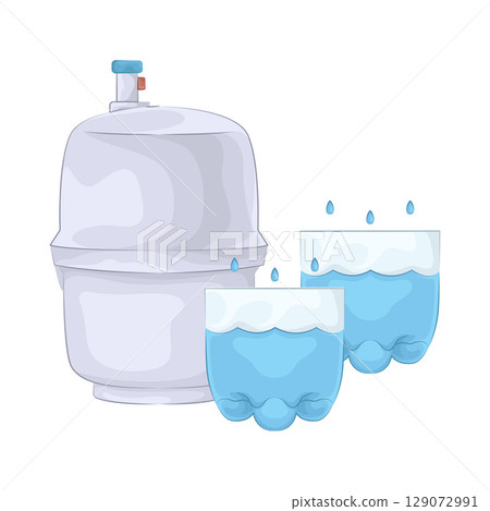 Illustration of Water Filter  129072991
