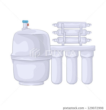 Illustration of Water Filter  129072998