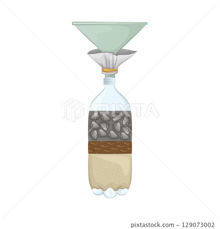 Illustration of Water Filter Illustration of Water Filter 129073002