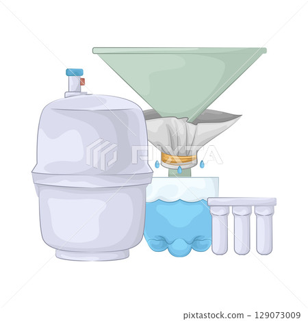 Illustration of Water Filter  129073009