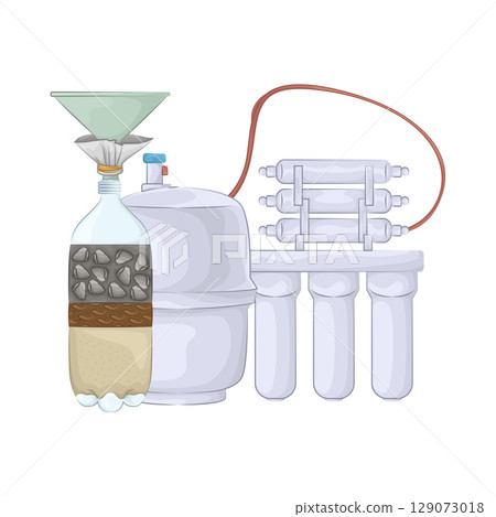 Illustration of Water Filter  129073018