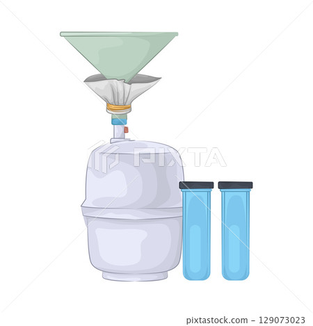Illustration of Water Filter  129073023