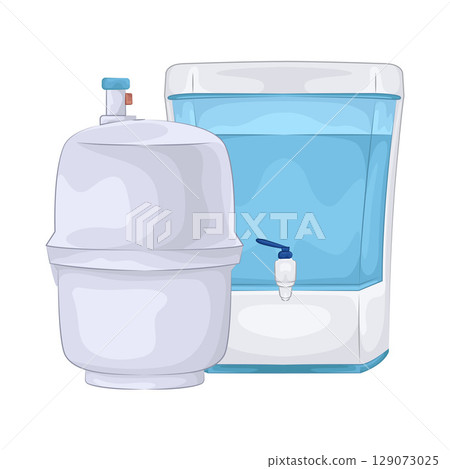 Illustration of Water Filter Illustration of Water Filter 129073025