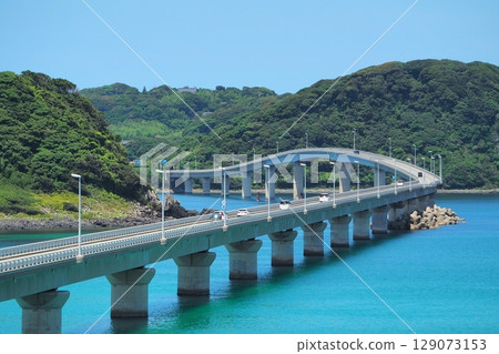 角島大橋：一座與大海相映成趣、景色絕佳的大橋（日本山口縣） 129073153