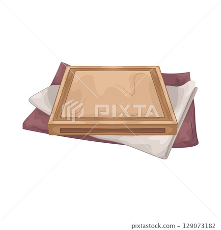 Illustration of Cutting Board  129073182