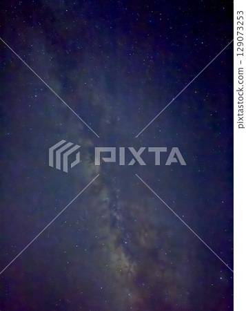 Starry sky and Milky Way at Onidake, Fukue Island, Goto Islands, Nagasaki Prefecture, Japan 129073253