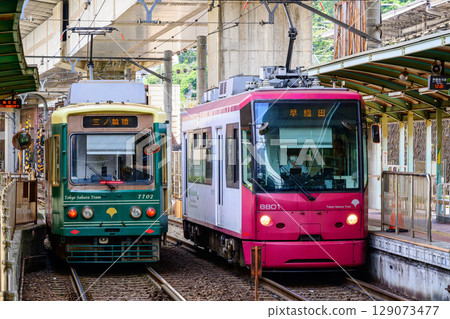 東京櫻花電車(都電荒川線)王子站前站 東京櫻花電車(都電荒川線)王子站前站 129073477