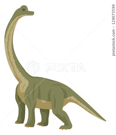 腕龍(恐龍)的簡單插圖 腕龍(恐龍)的簡單插圖 129073599