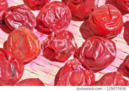 Sun-dried Umeboshi (Summer, July) 129073936