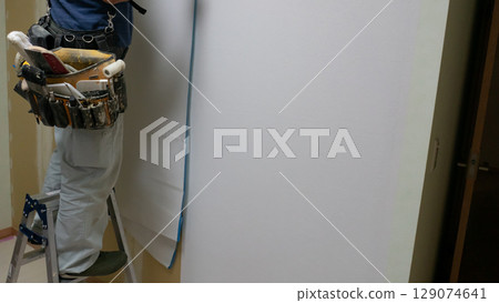 Wallpaper construction 129074641