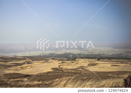 March 25 2025 Scenic Landscape with Vast Sky and Peaceful Countryside Fields, Japan March 25 2025 Scenic Landscape with Vast Sky and Peaceful Countryside Fields, Japan 129074824