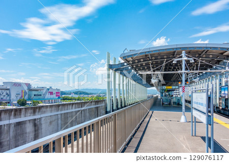 Morisekinoshita Station, Sendai Airport Access Line, Platform, Tracks, Elevated 129076117