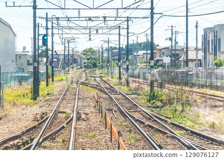 Between Minamisendai Station and Natori Station, Tohoku Main Line, Sendai Airport Access Line, Trackbed, Switch, Point 129076127