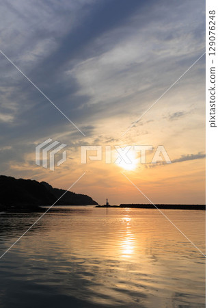 竹野溫泉附近的竹野川 129076248