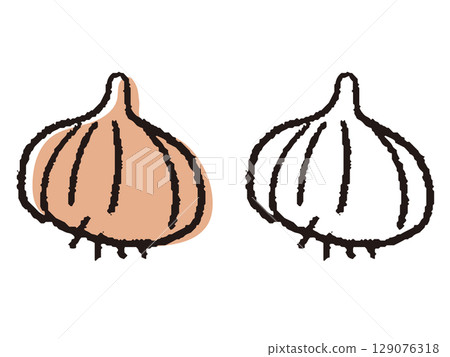 手繪洋蔥 129076318