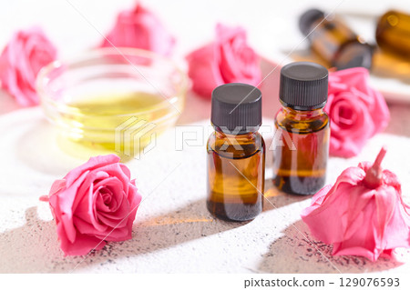 玫瑰香薰油 129076593