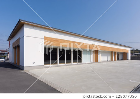 時尚的店鋪設計 129077350