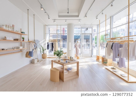 Fashionable select shop 129077352