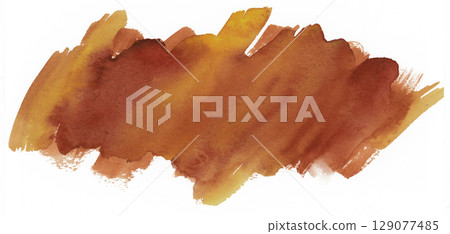 Faded watercolor material (brown) Faded watercolor material (brown) 129077485