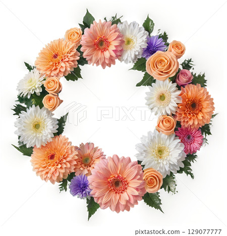 美麗的花環 129077777