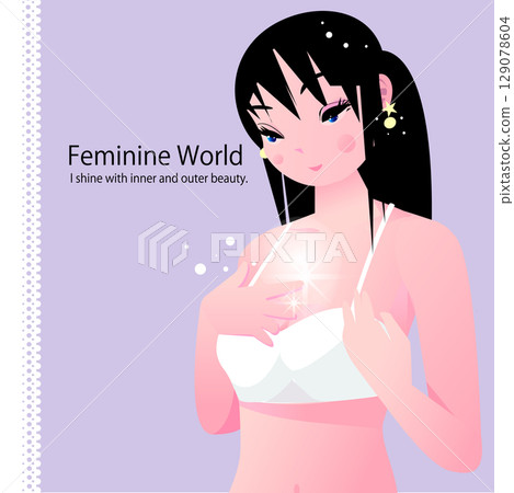 做身體護理的可愛女人 129078604