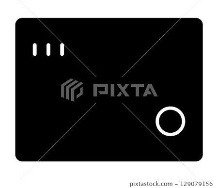 手機電池剪影 129079156