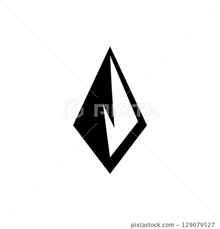 Spear logo vector design template Spear logo vector design template 129079527