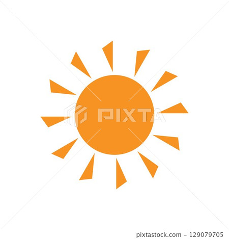 Sun Vector illustration Icon 129079705