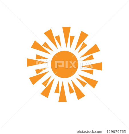 Sun Vector illustration Icon Sun Vector illustration Icon 129079765