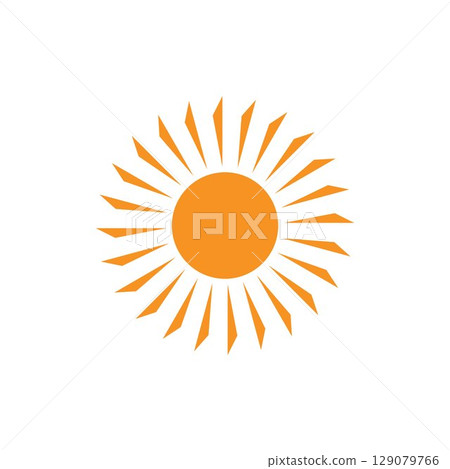 Sun Vector illustration Icon 129079766