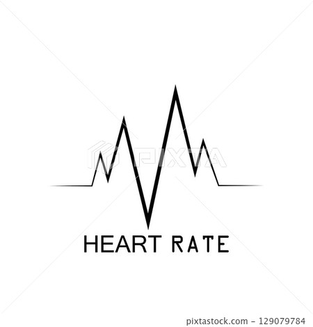Hearbeat Pulse Icon Vector Illustration Logo Template Hearbeat Pulse Icon Vector Illustration Logo Template 129079784