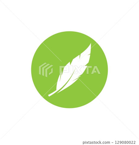 Logos of green Tree leaf ecology nature element vector 129080022