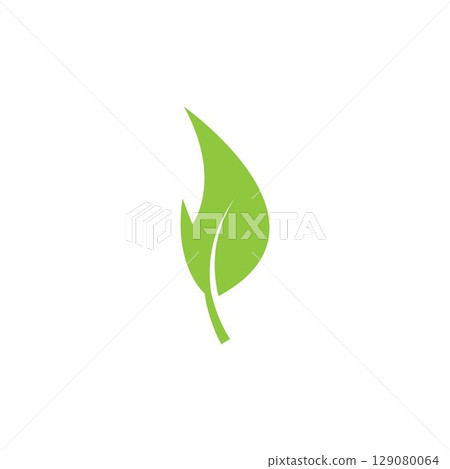 Logos of green Tree leaf ecology nature element vector 129080064