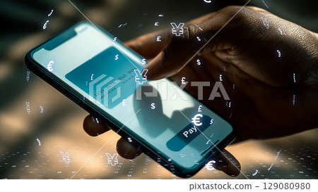 未來支付概念 129080980